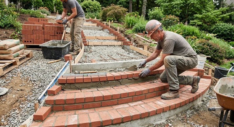 Deck Masonry Installation in West Hartford, CT